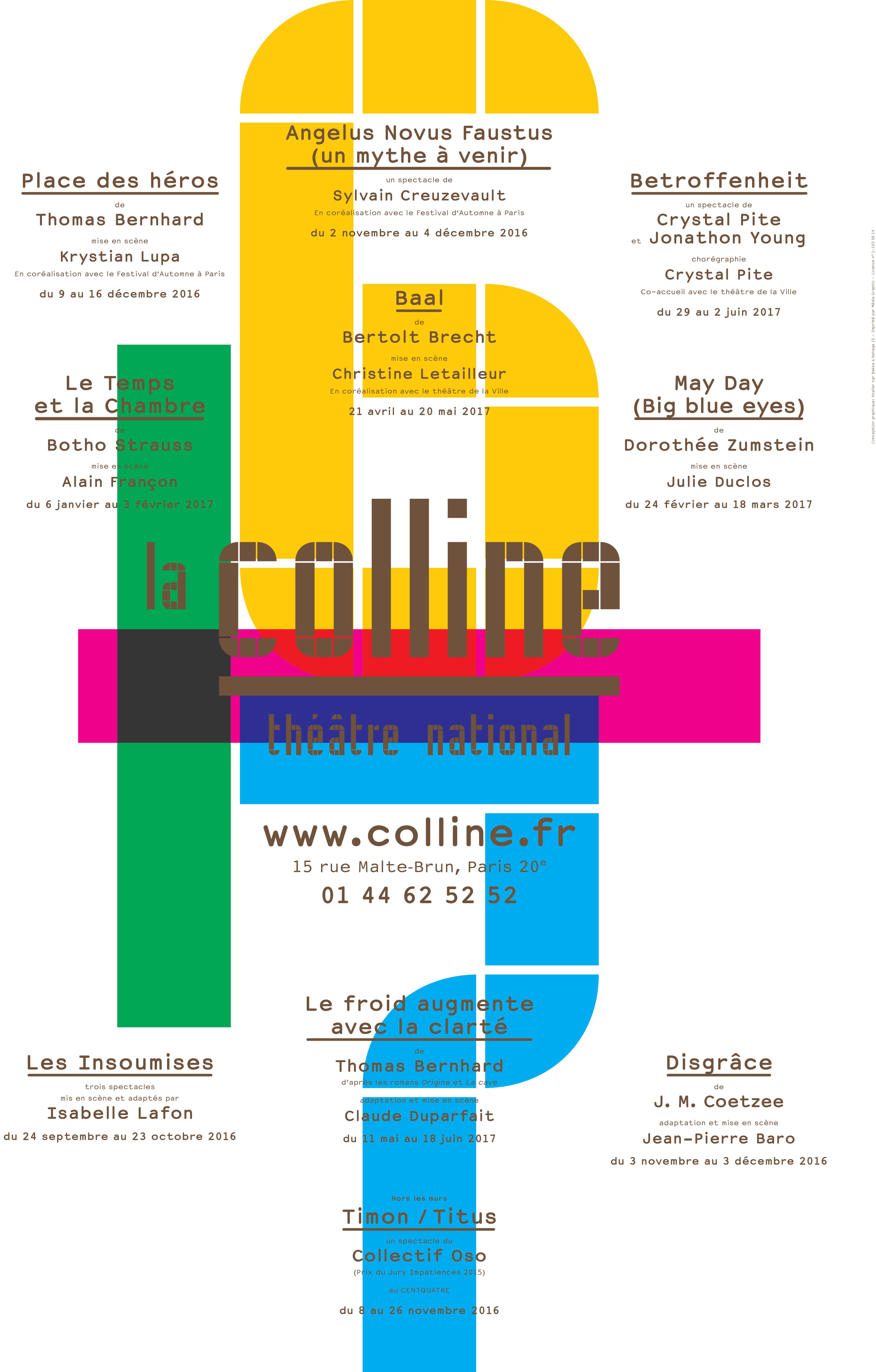 Affiche saison 16-17