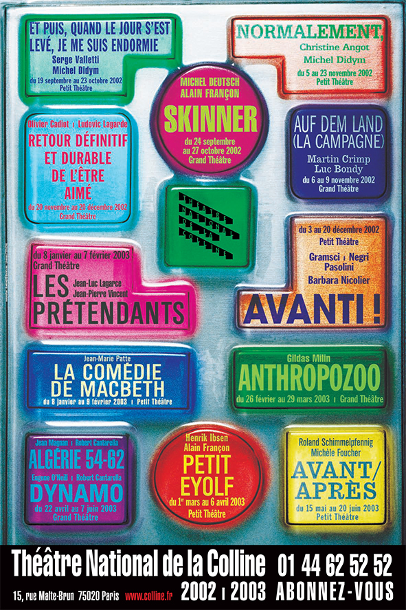 Affiche saison 02-03