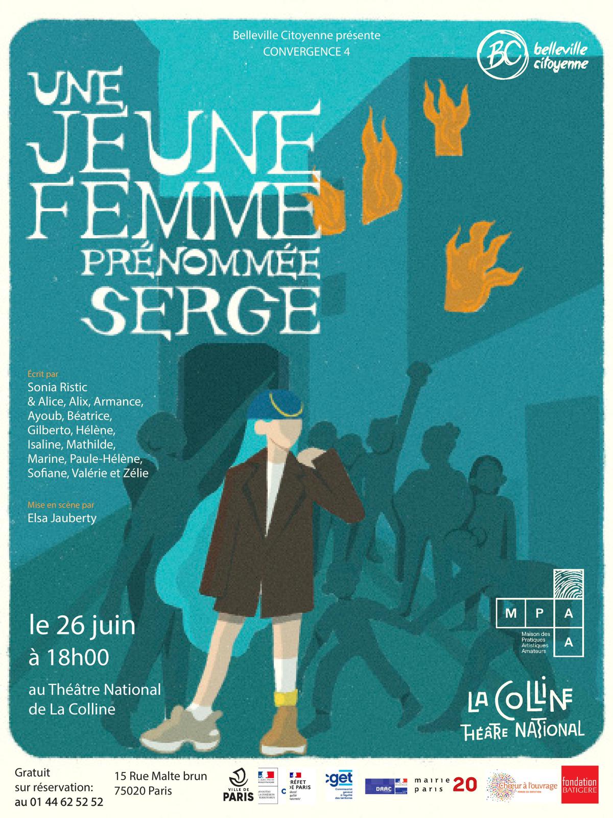 Affiche du spectacle proposé par Convergence