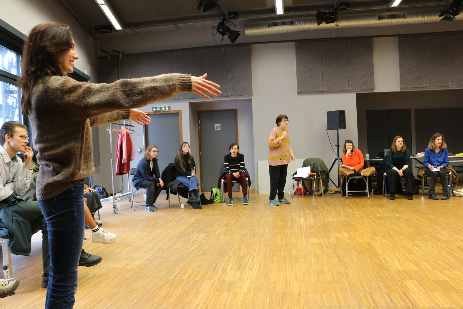 Atelier avec Isabelle Lafon 