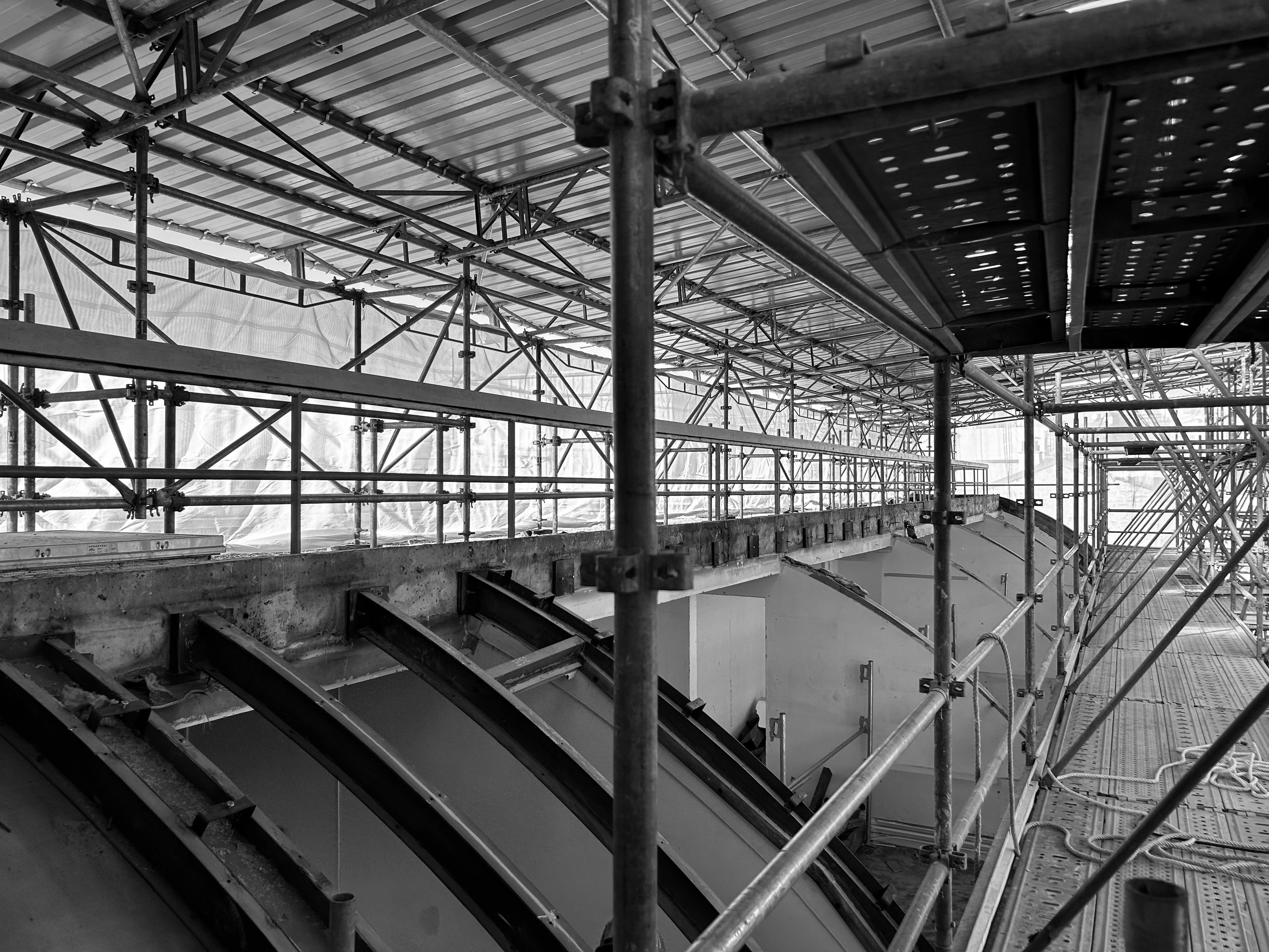 La Colline en chantier
