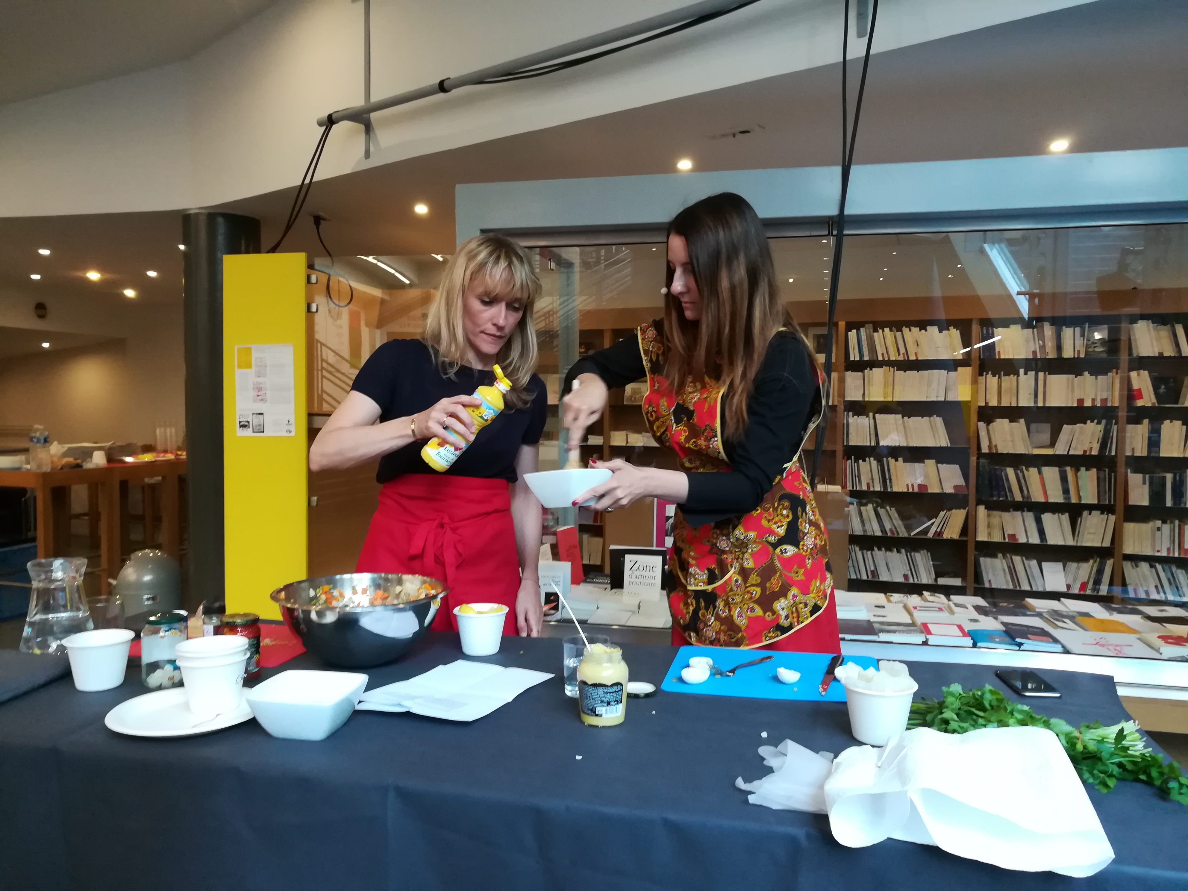 Repas spectacle avec Alexandra Badea