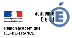 Logo académie de creteil