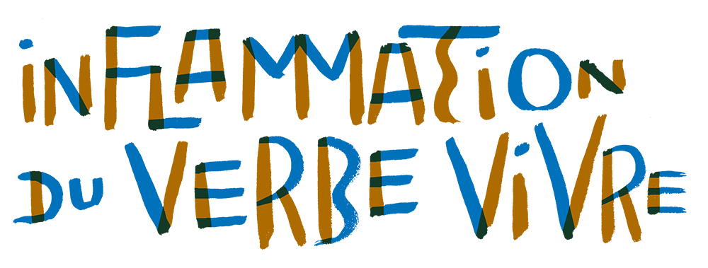 Inflammation du verbe vivre