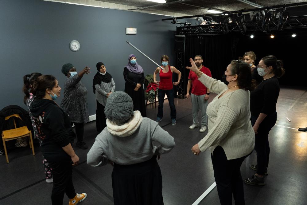 Atelier groupe de femmes Asso Plus loin