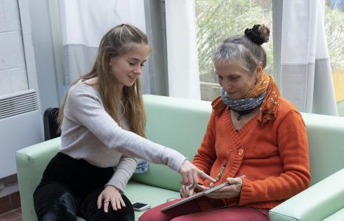 Atelier avec Isabelle Lafon