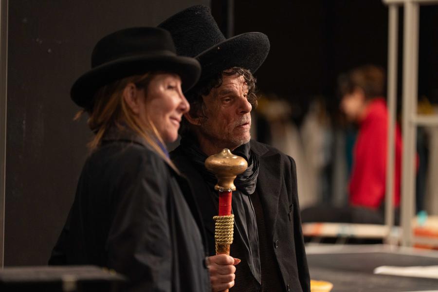 photo de répétitions L'Avenir des reflets, photo © Tuong-Vi Nguyen