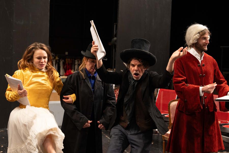 photo de répétitions L'Avenir des reflets