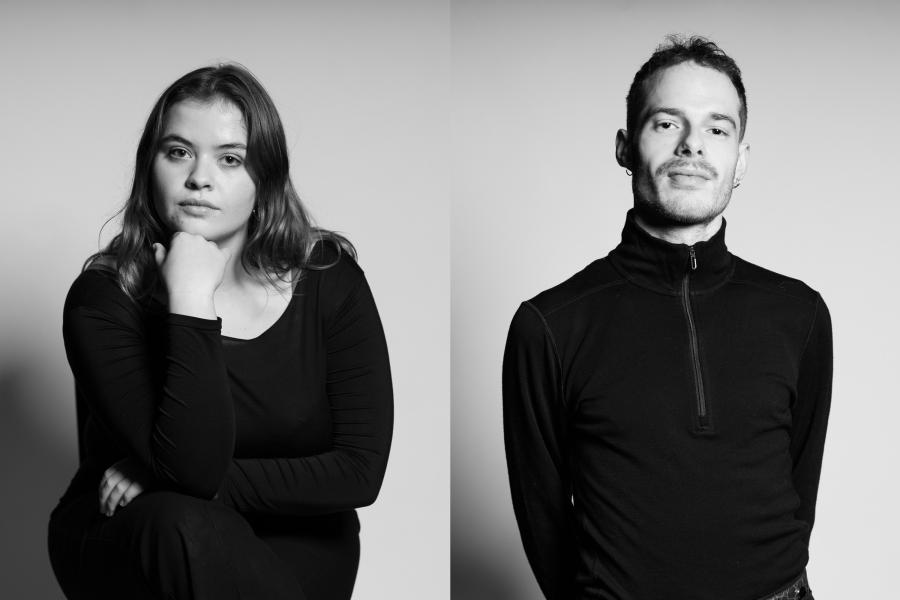 Milena Arvois dans Tout va bien d'Enzo Séchaud-Vignaud / Tristan Glasel dans Au nom de la mère d'Halima Doumbia