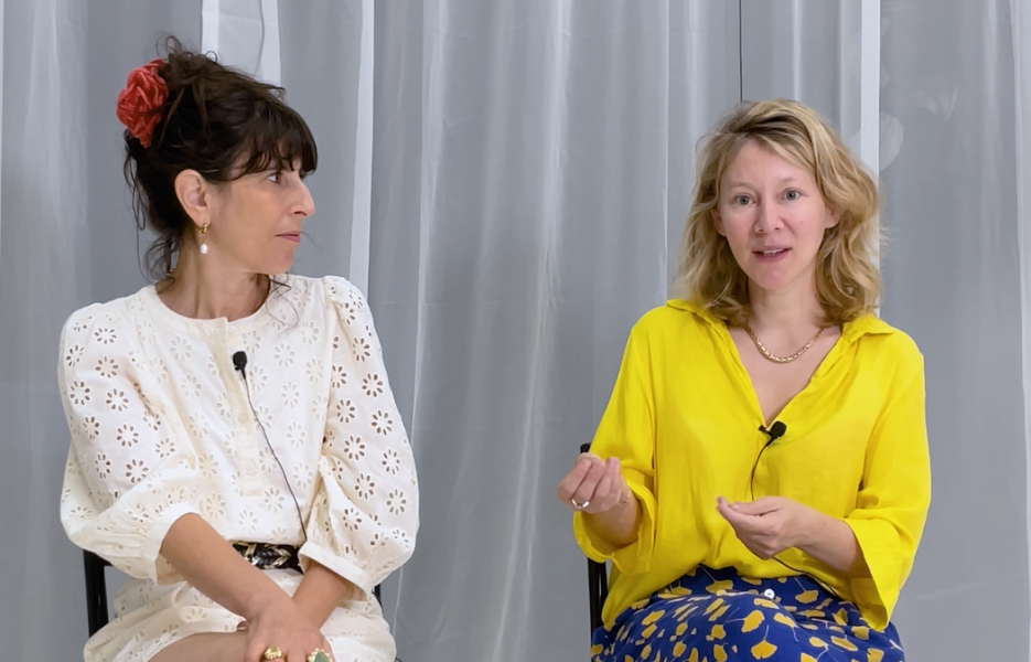 Justine Heynemann et Géraldine Martineau